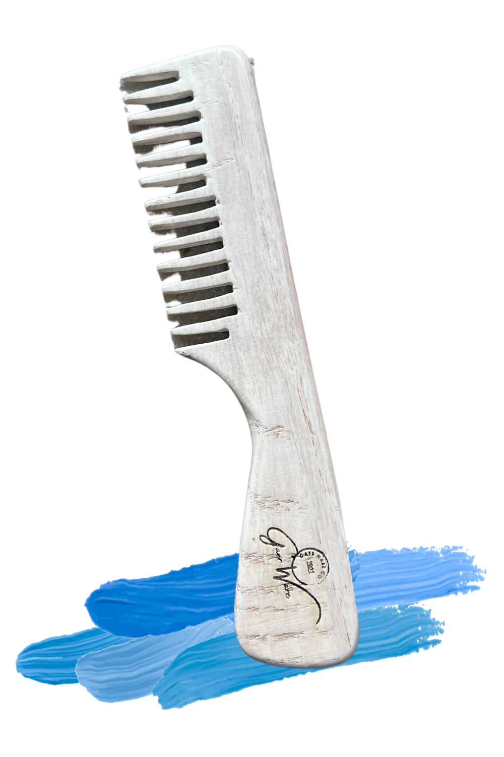Eglantina Encino Wood Hair Comb - Anti-Frizz, Static-Free, Ethically Made, All Hair Types