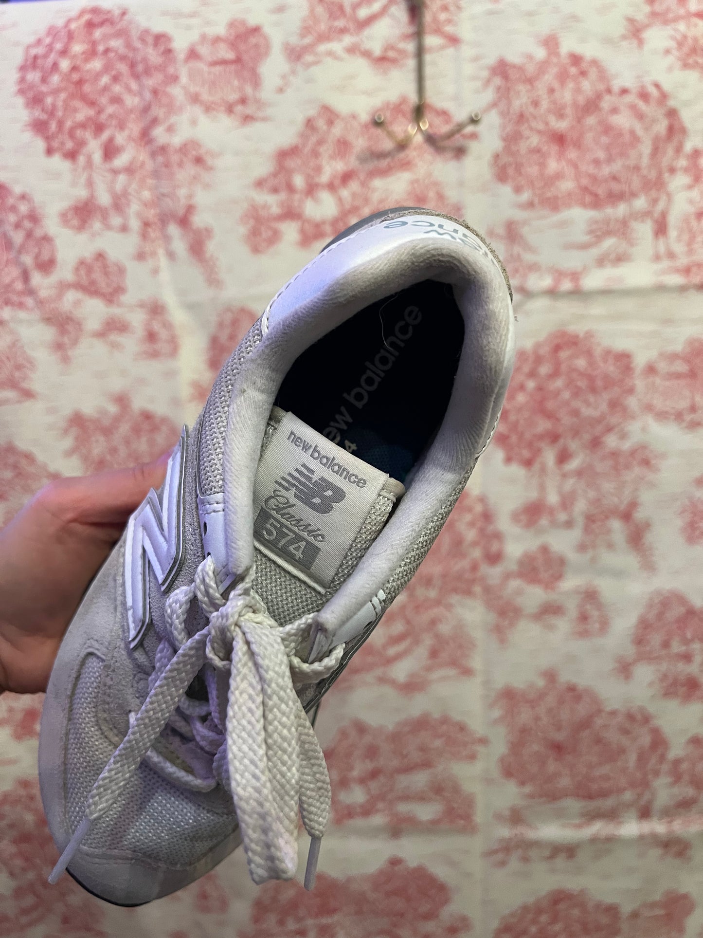 New Balance 574 Core Encap in Cloud Biege/Grey/Size 7 (EU 37)