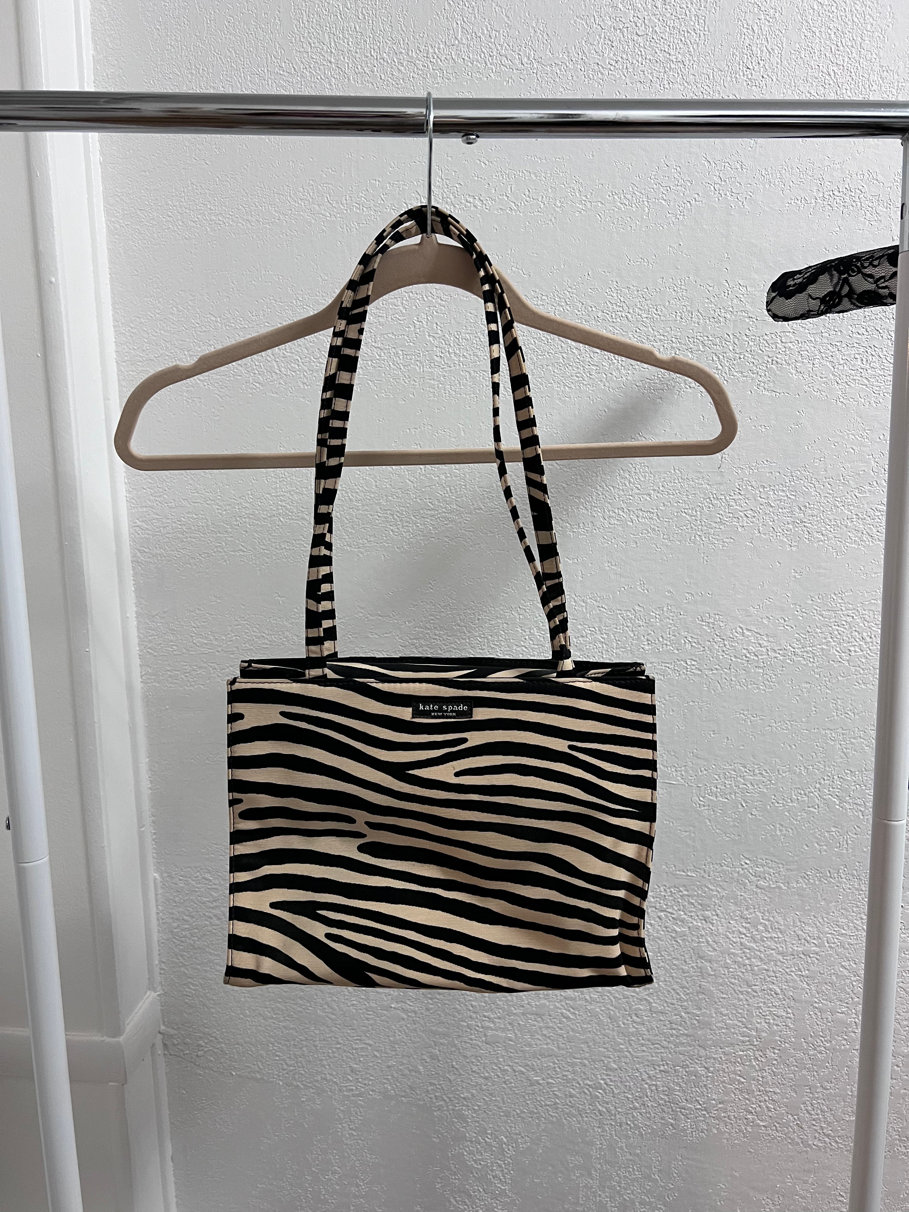 Kate Spade New York Zebra Printed Shoulder Bag