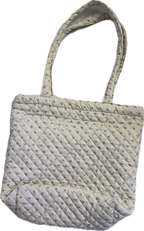 Quilted Ditsy Floral Zip Tote Bag