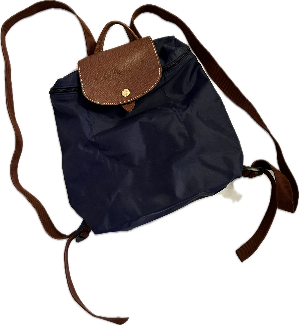 Longchamp Le Pliage Club Nylon Foldable Travel Backpack