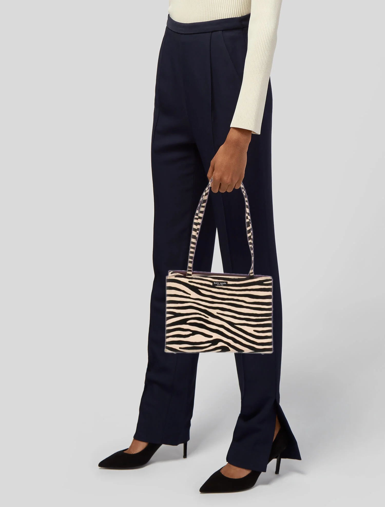 Kate Spade New York Zebra Printed Shoulder Bag